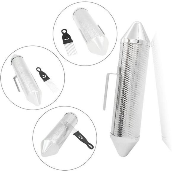 Stainless Steel Metal Guiro Percussion Instrument Musical Training Tool - Picture 3 of 6